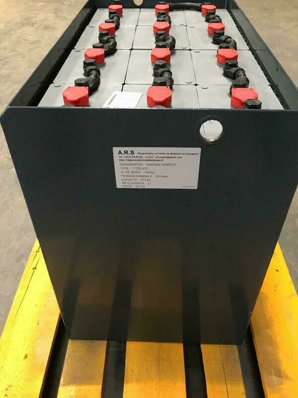 Batterie chariot FRONTAL JUNGHEINRICH EFG 113 (24V-875Ah)