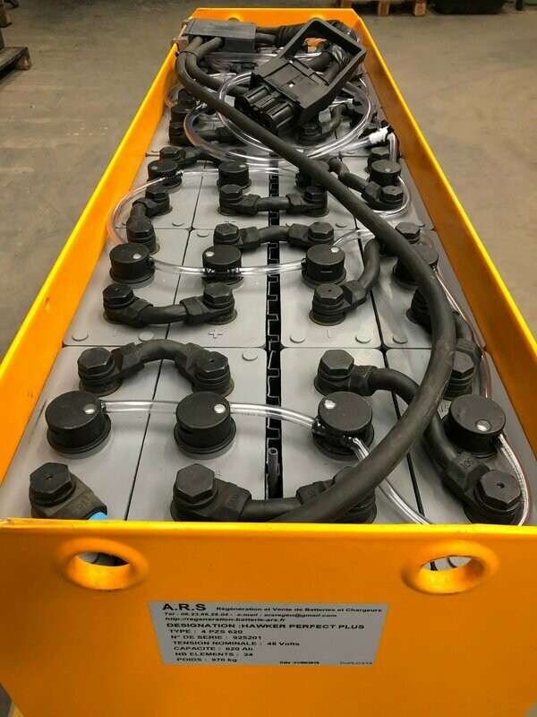 Batterie pour Chariot réctractable Jungheinrich ETV 114 - ETVC 16 ( 48V-620Ah )