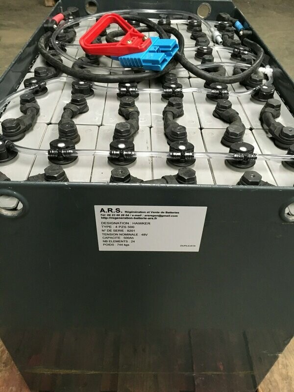 Batterie pour Chariot MITSUBISHI FB 15 PNT A LYON ( 48V-500AH)