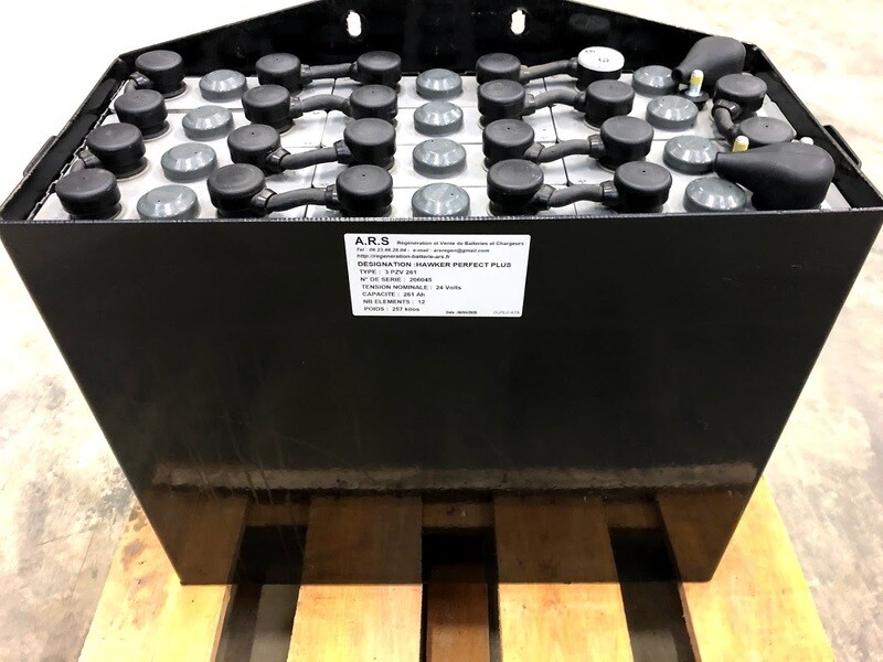 Batterie pour Nacelle MANITOU 105 VJR ( 24V-250Ah ou 24V-270Ah )