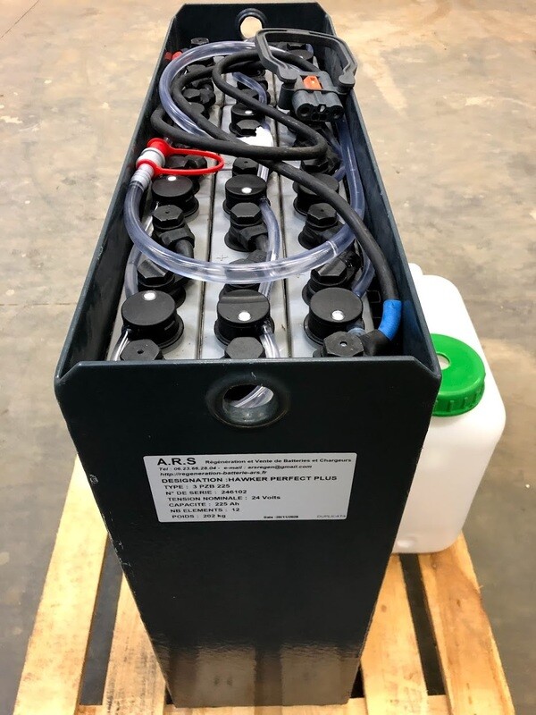 Batterie pour gerbeur JUNGHEINRICH EJC 212 ou EJC 214 ( 24V-225Ah )