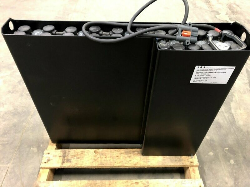 Batterie gerbeur FENWICK L10 ou L12 à Lyon (24V-200Ah)