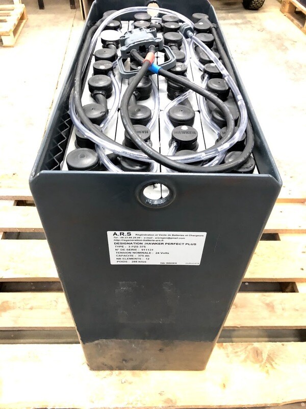 Batterie pour gerbeur JUNGHEINRICH ERC212-ERC214-ERC216 ET ERC220 (24V-375AH)