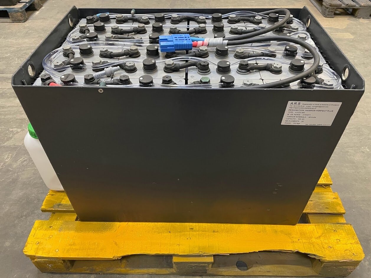 Batterie chariot TOYOTA 8 FBET 15 (48V-500Ah)