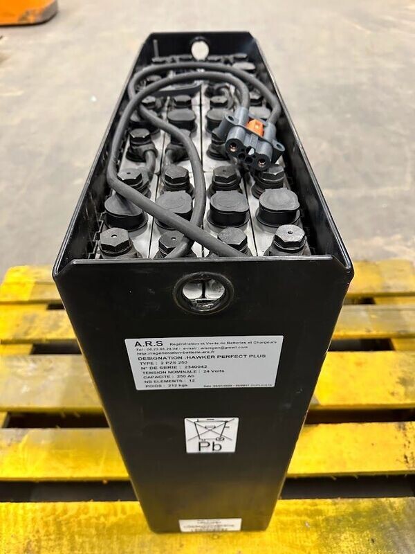 Batterie pour Gerbeur HYSTER S1.2 (24V-250Ah)