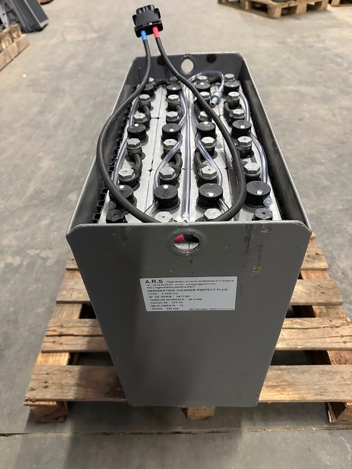 Batterie pour Gerbeur JUNGHEINRICH EJC 212 DZ ( 24V-270Ah )