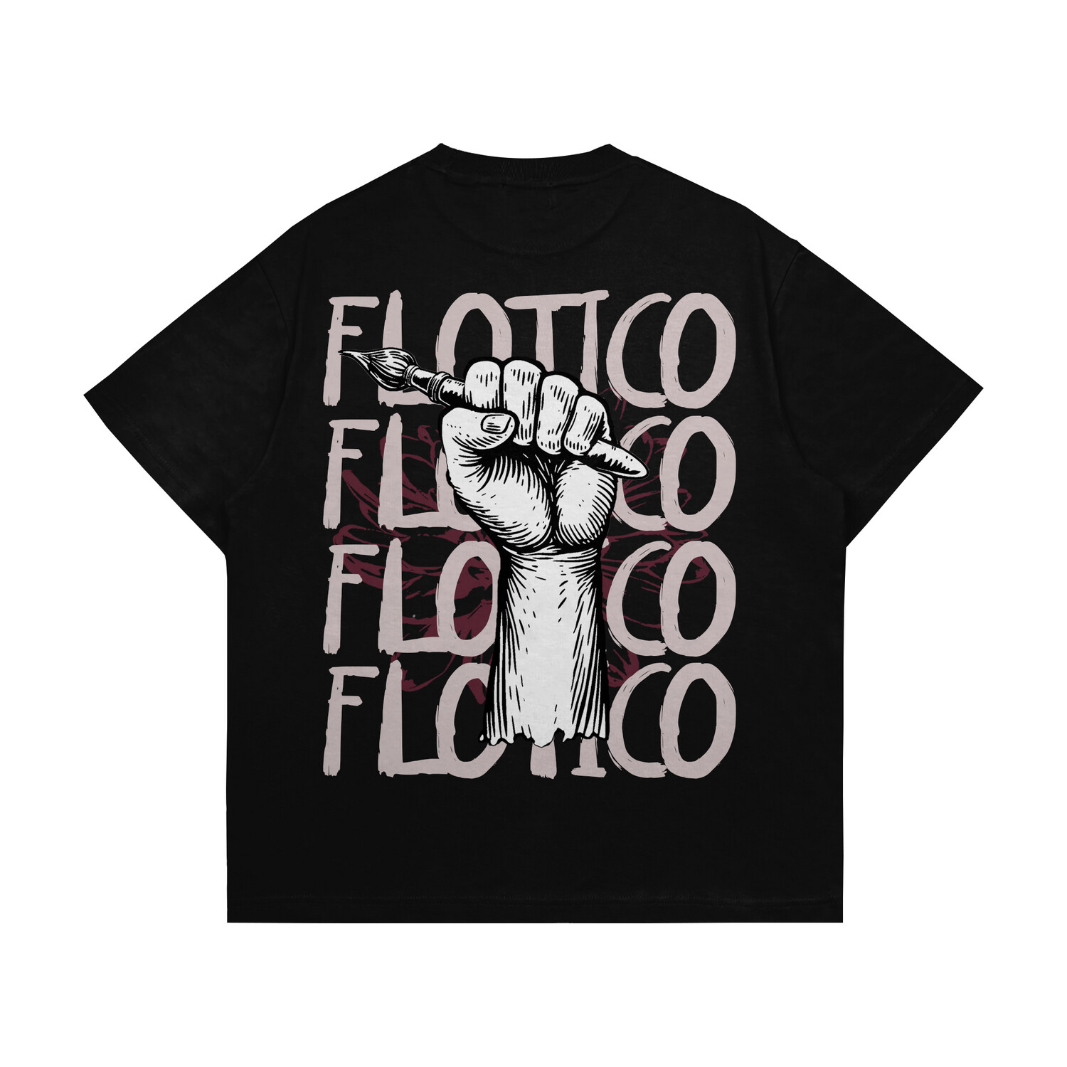 Paintbrush Art Tee
