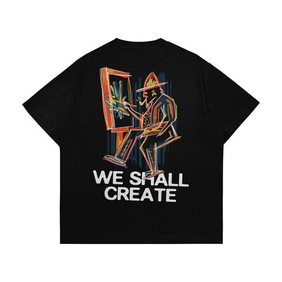 Cubism Slogan Tee