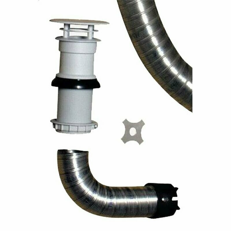 KIT CHIMENEA TECHO AKD SIN TUBOS