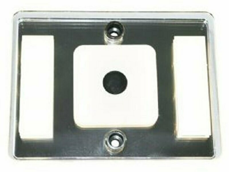 PLAFÓN TÁCTIL 12V 16LED LUZ AZUL/BLANCA