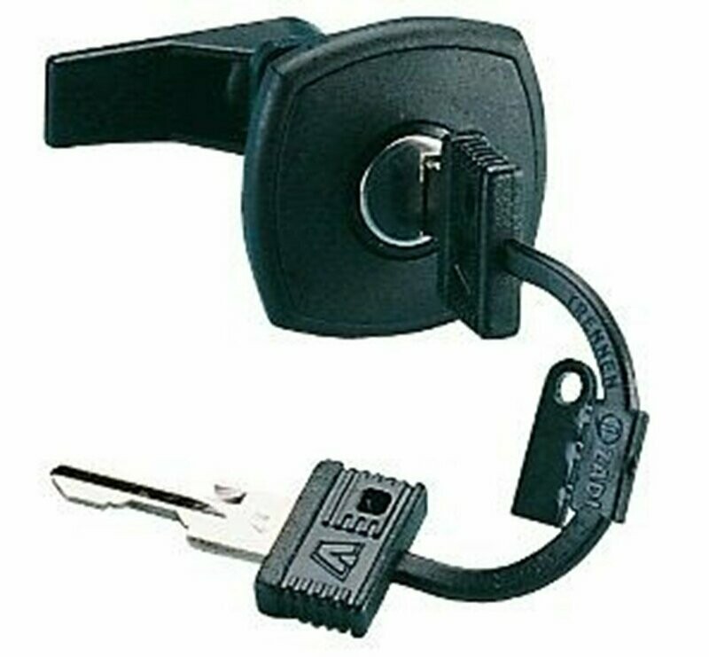CERRADURA DE PORTÓN NEGRO