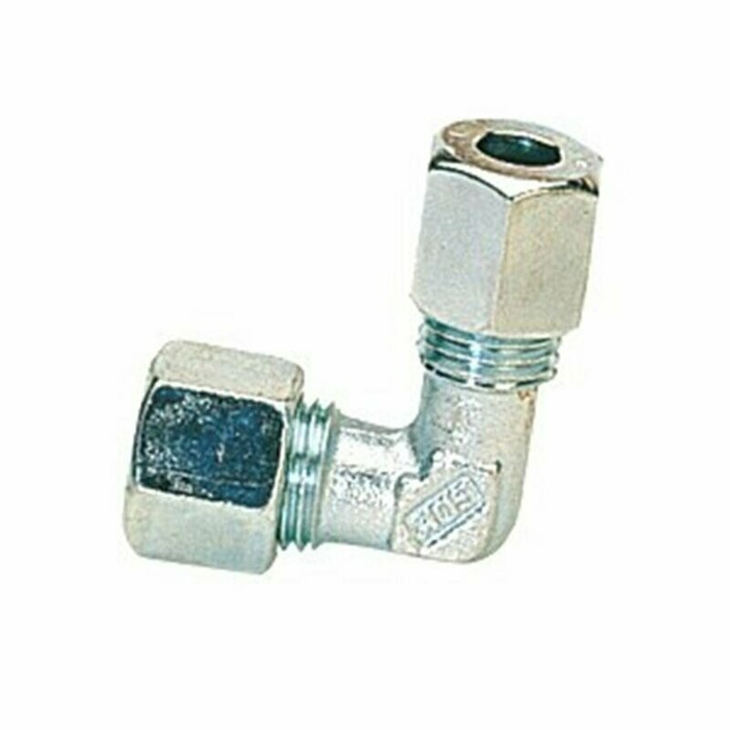Conexión angular Ø 8 mm para tubo rígido GOK