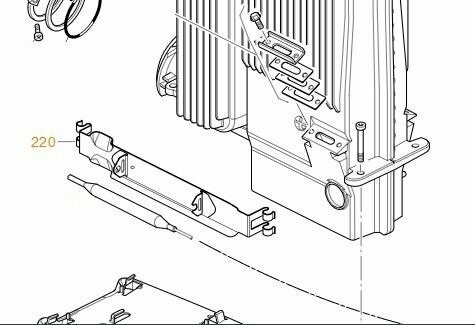 S 3004 (P)/5004 soporte para detector t�rmico