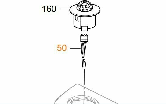 Alimentación de sensores por cable