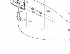 Electrodo de encendido S 3004 P, 105 cm