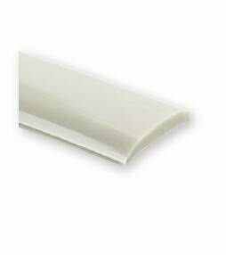 PERFIL CUBRE TORNILLOS 12mm PLATA