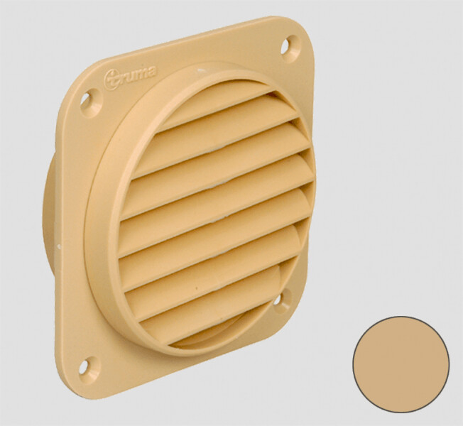 Salida de aire giratoria SCW 2, beige