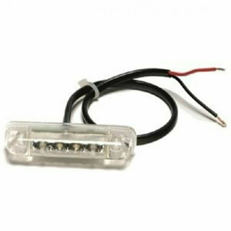 Luz de posición blanca de 4 LED PL 241 12 V