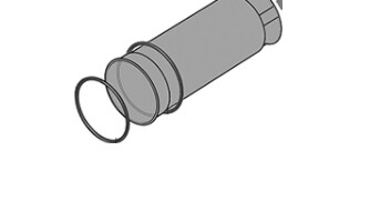 Junta de tubo de llama Combi D