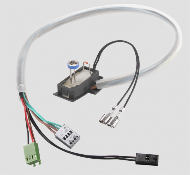 Termostato placa 6 kW cpl.
