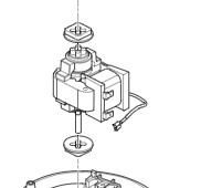 Motor de polos partidos 230 V