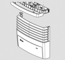 Repuestos Tapa S 5004 CI, gris perla
