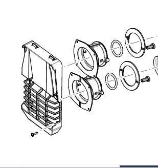 Sombrerete de pared AKW 2