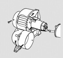 Recambios Ventilador Multivent TBM, 12 V (03 / 1983-)