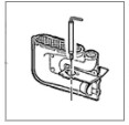 S 3002 P electrodo de encendido/95 cm+tornillo