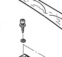 Tornillo PH TP 3x10-A2K-T10-UV
