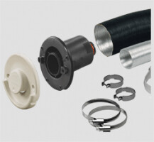 Sombrerete de pared 64 L (Espesor de pared hasta 40 mm)