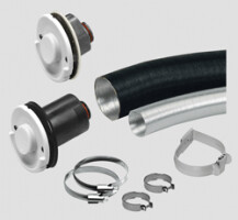 Sombrerete de pared 64 L (Espesor de pared hasta 40 mm)