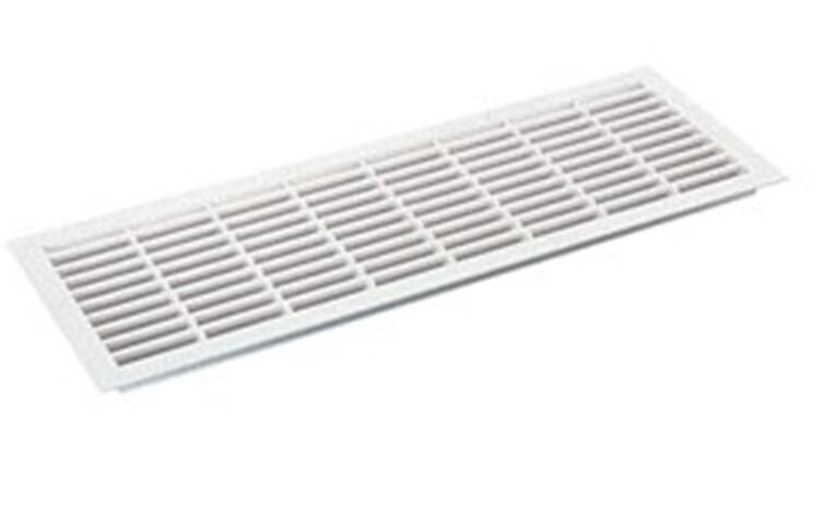 Rejilla de ventilacion de plastico 376 x 146 mm - 220 cm²