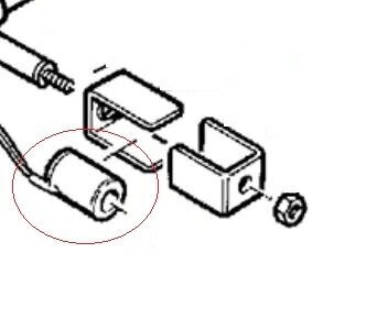 Bobinas de solenoide, grandes y pequeñas
