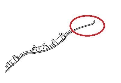 Arn�s de cables de la bomba dosificadora
