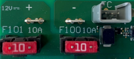 Fusible plano 10 A, 10 uds.