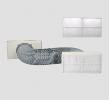 Toma aire acondicionado flexible, 3 m