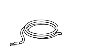 Cable de batería, negro 16 mm, 1,5 m