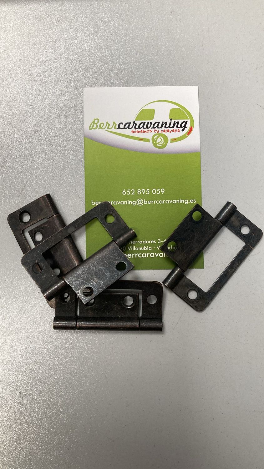 BISAGRA METALICA PLANA