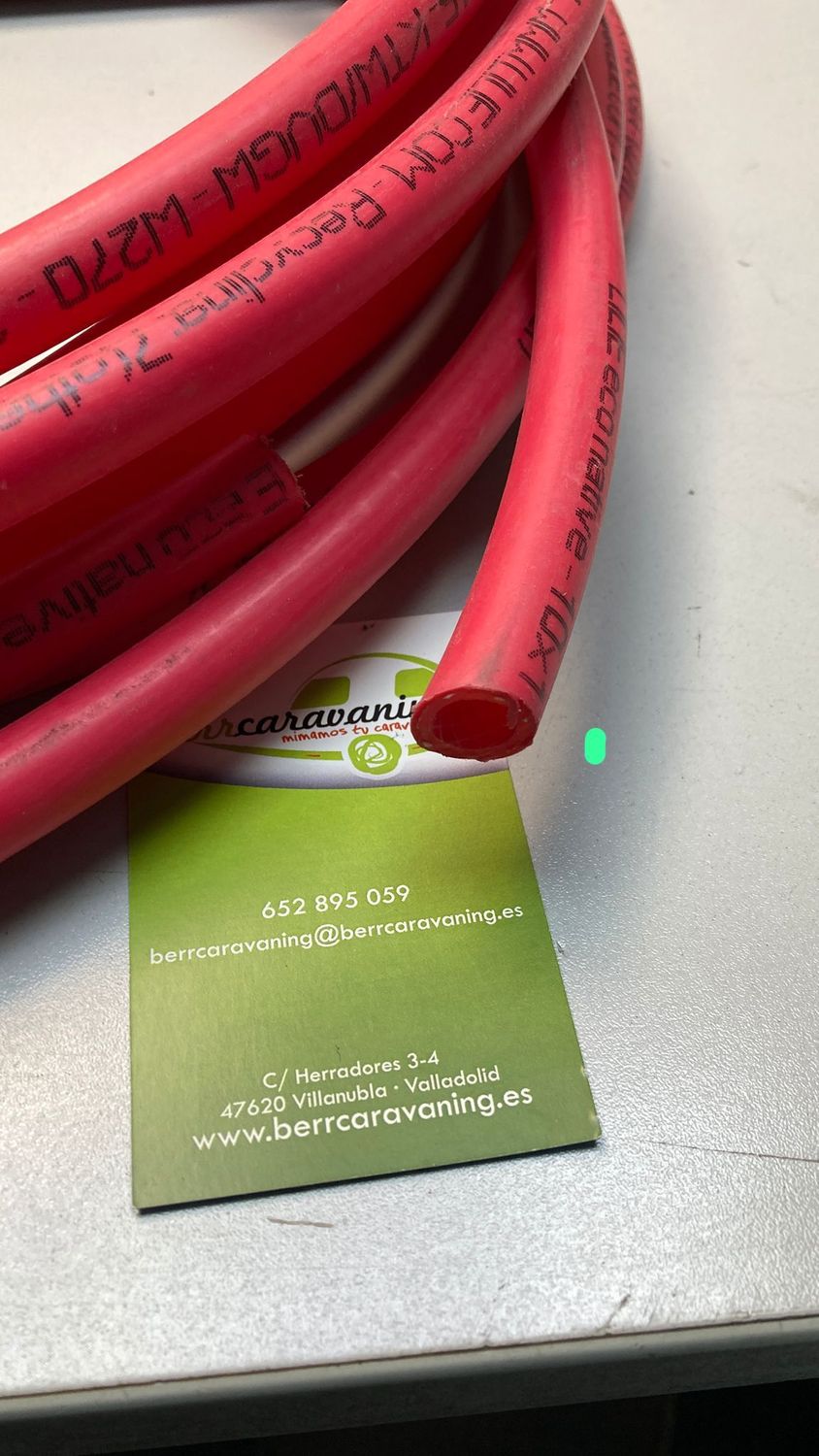 TUBO  EPDM 10X15 ROJO