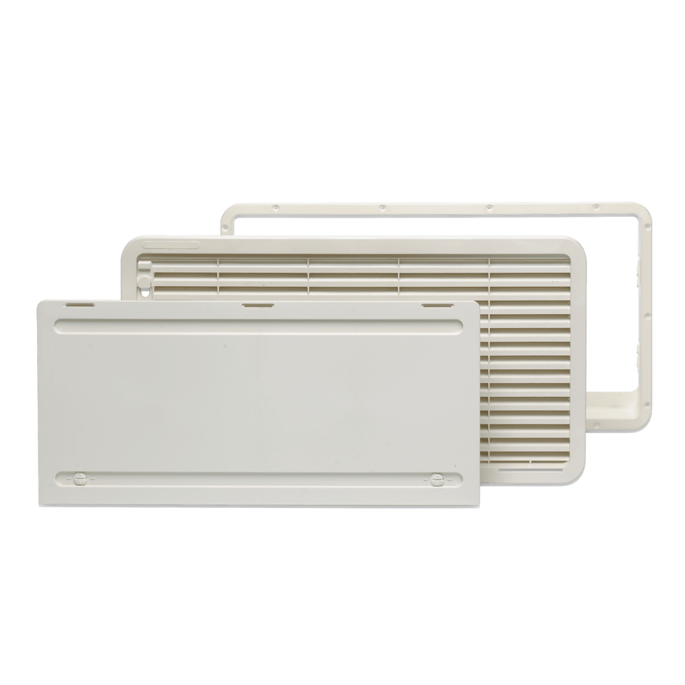 Rejilla de ventilación: con puerta doble LS300