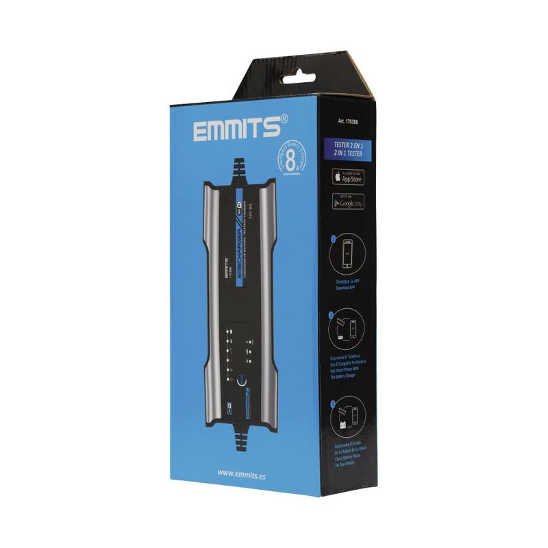 CARGADOR BATERIA EMMITS 8A