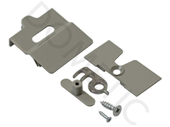 cierre puerta puerta doblado