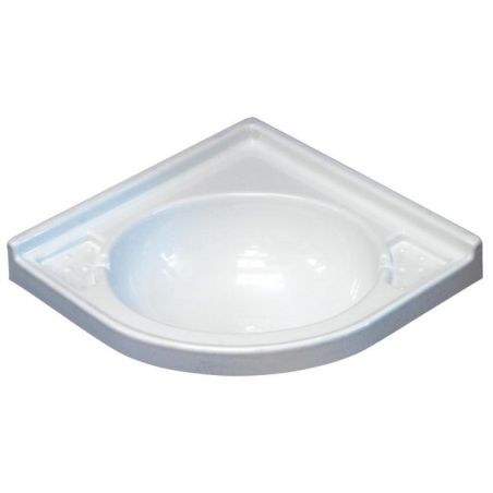 Lavabo de esquina blanco 400x 400 mm