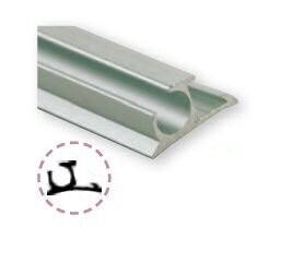 PERFIL LATERAL PARA TOLDO (ANODIZADOS)