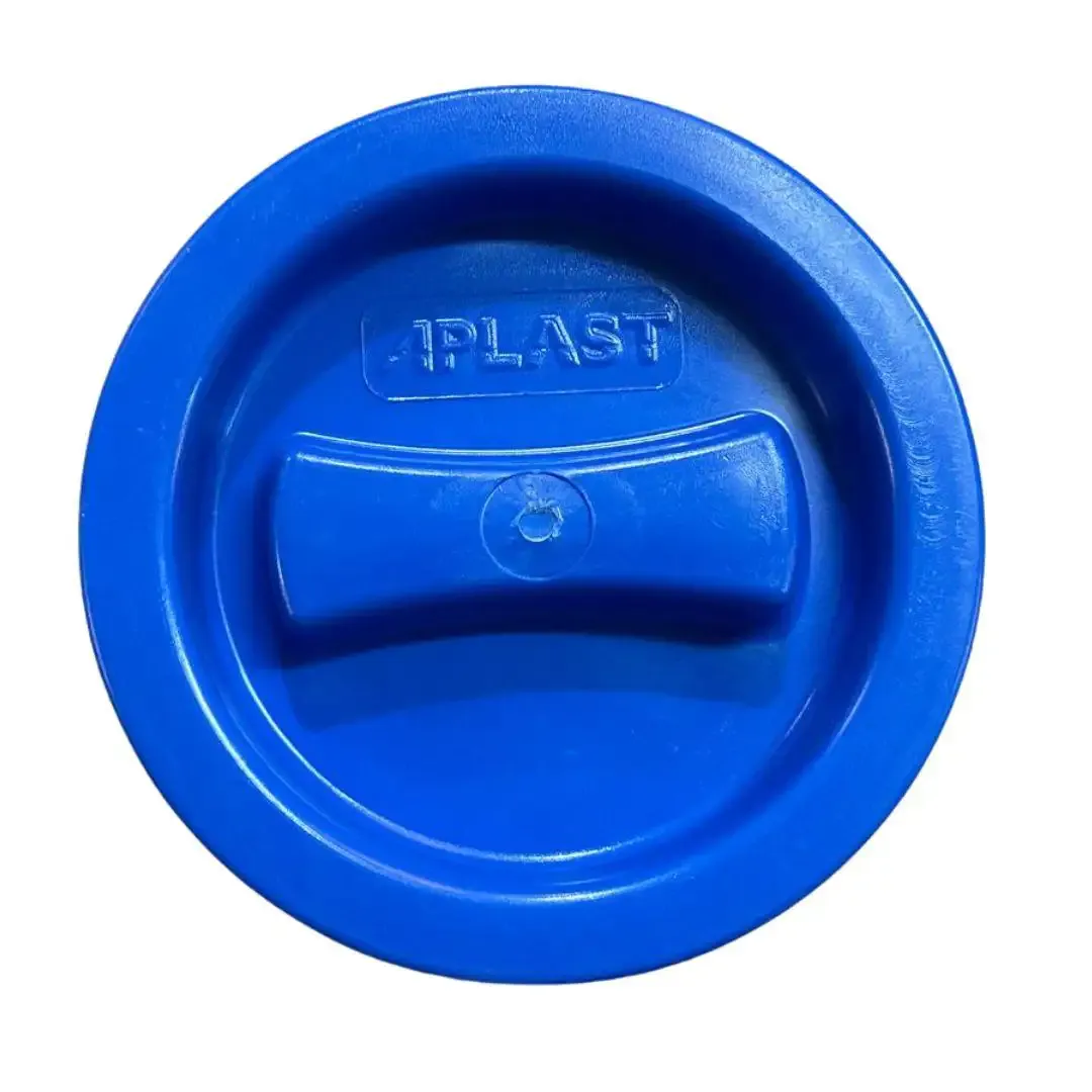 Tapon deposito macho azul - rosca Ø 120 mm