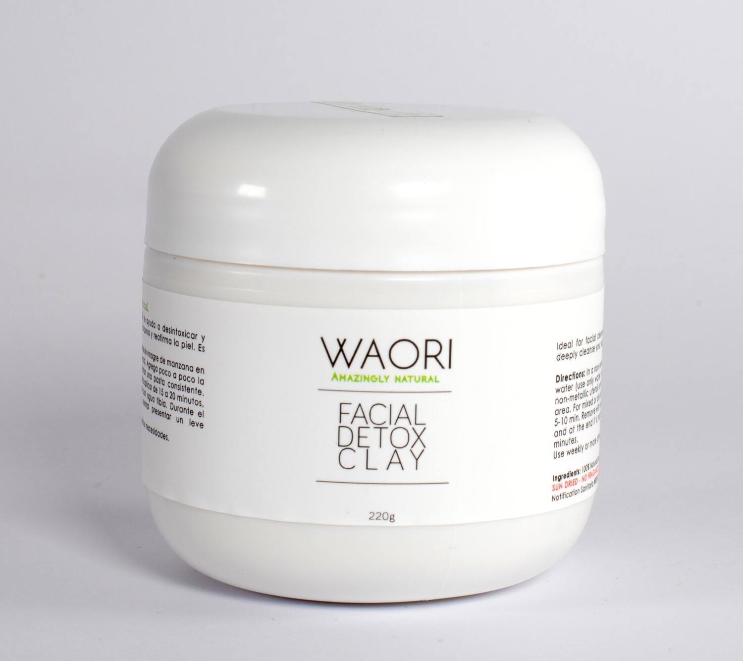 Waori Detox Mask Pequeña