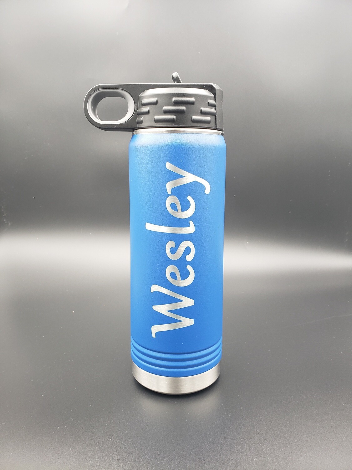 20oz Water Bottle- Name Only Design