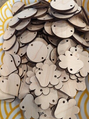 Individual Engraved Charms (for family calendar)