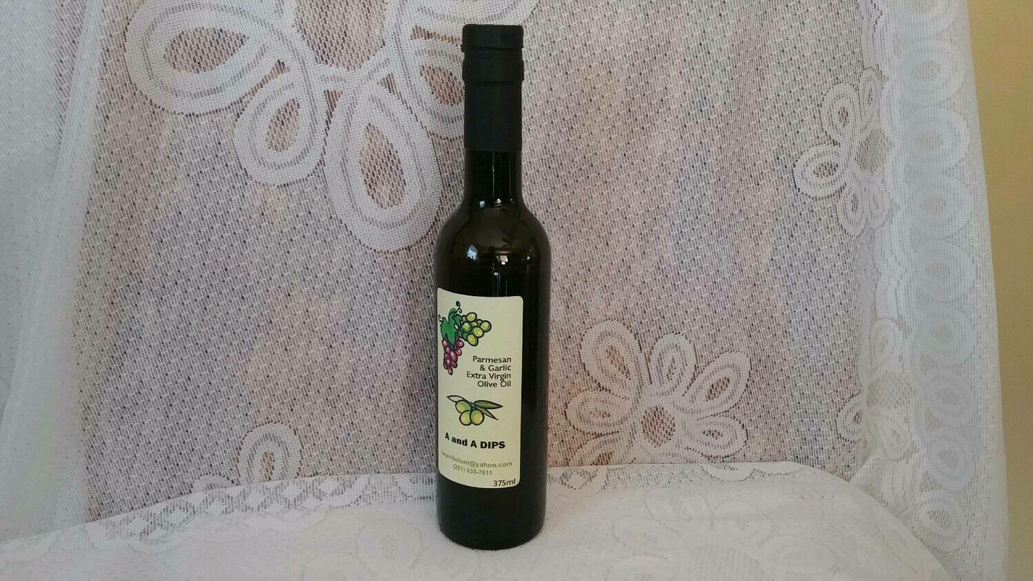 PARMESAN AND GARLIC EXTRA VIRGIN OLIVE OIL